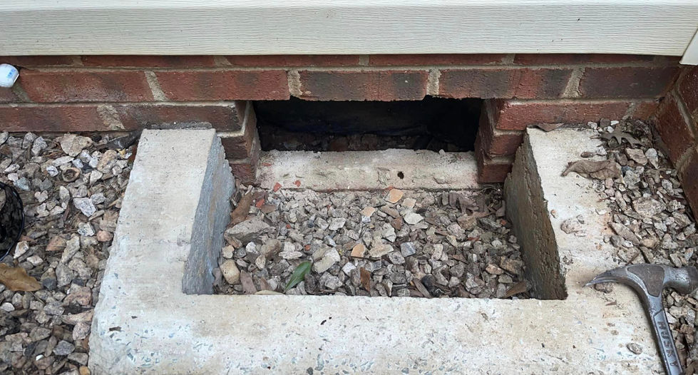 Crawlspace Vent Repair 6