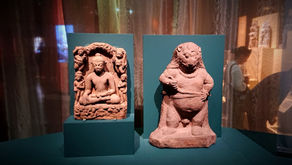 Artifacts from the British Museum exhibition, Ancient India: Living Traditions, 2025