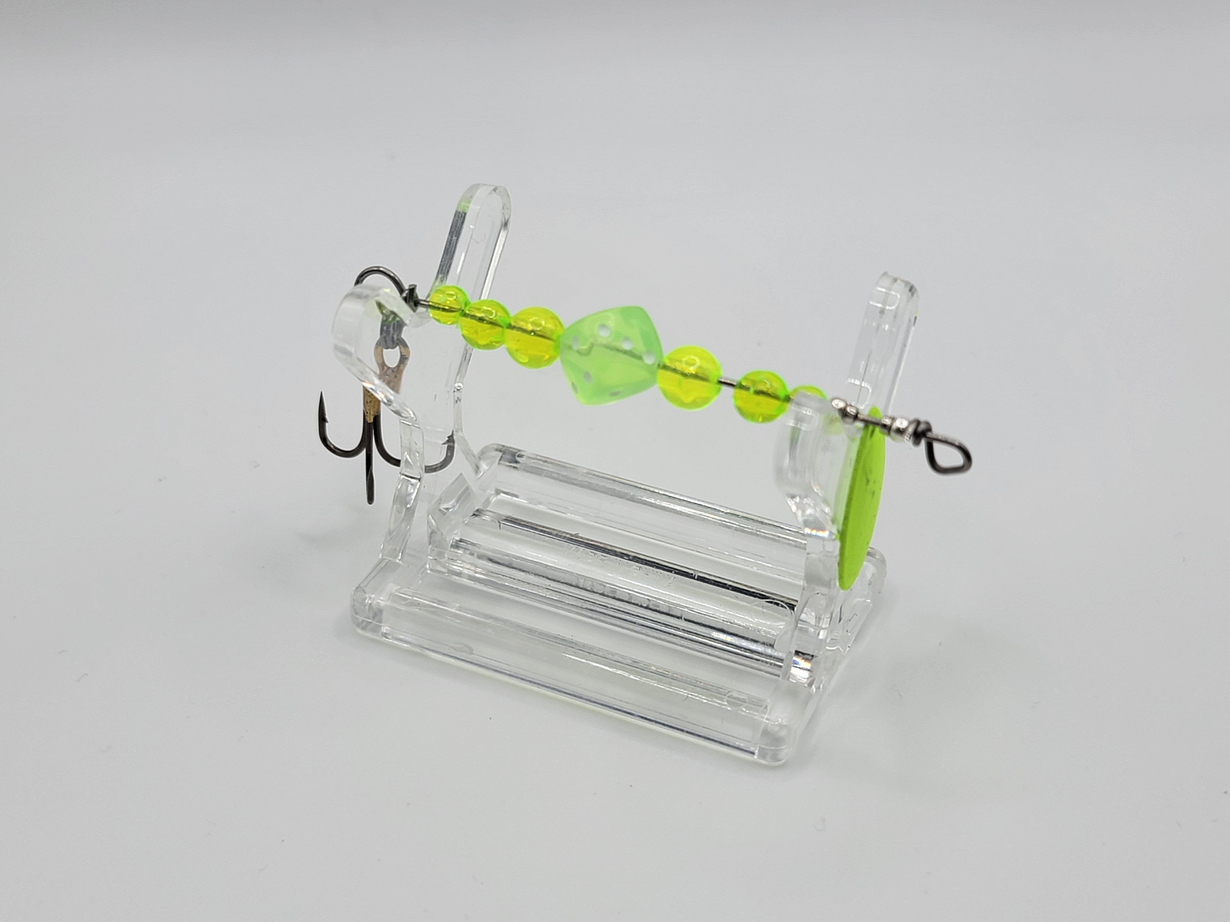 CHARTREUSE - CLEAR SMALL DICE