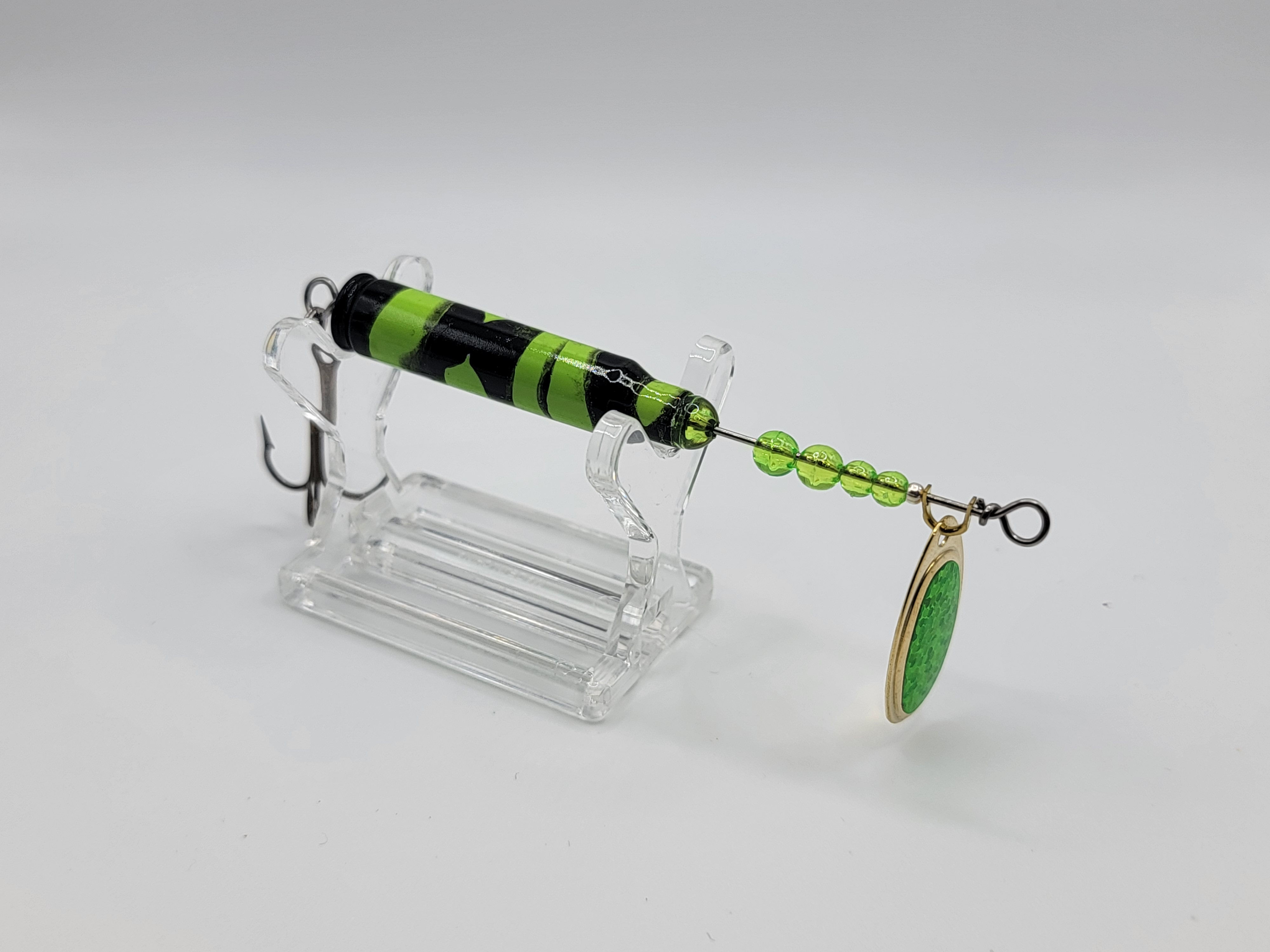 LIME GREEN AND BLACK