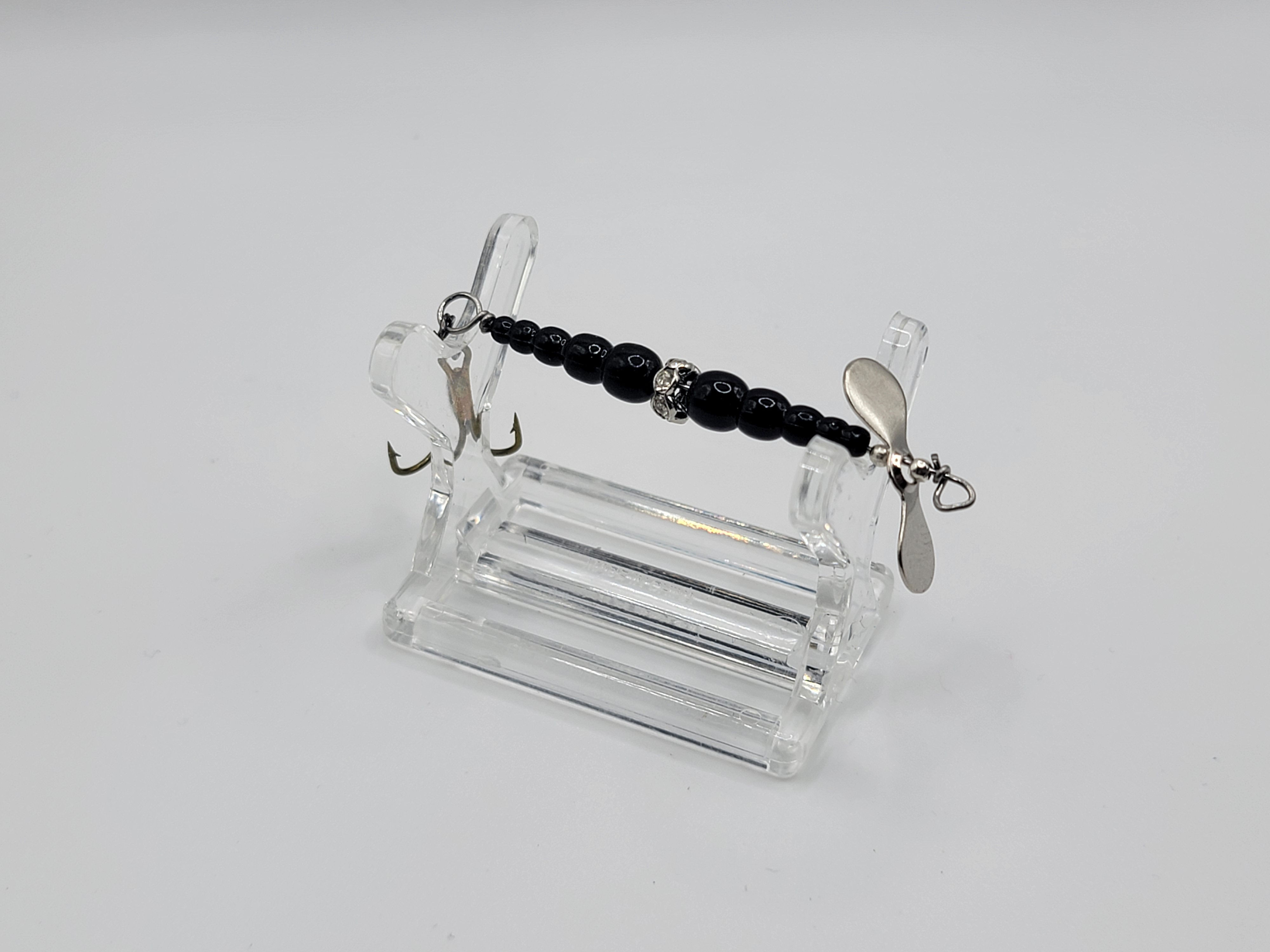 BLACK - SOLID PROPELLER SMALL WEDDING RING