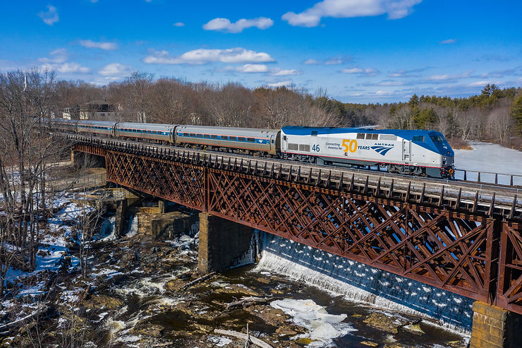 Northeast Amtrak Train