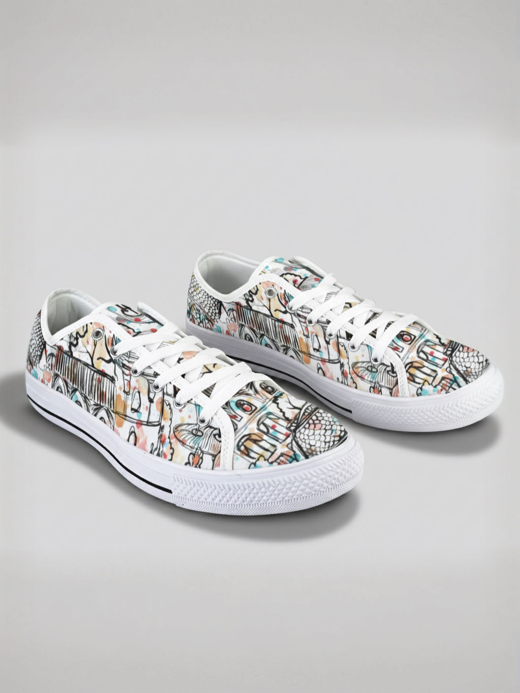 Low Top Canvas Shoes