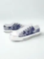 Classic Canvas Low Top Shoes Custom Printed