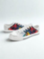 custom white shoes