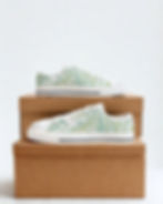 low top custom canvas shoes