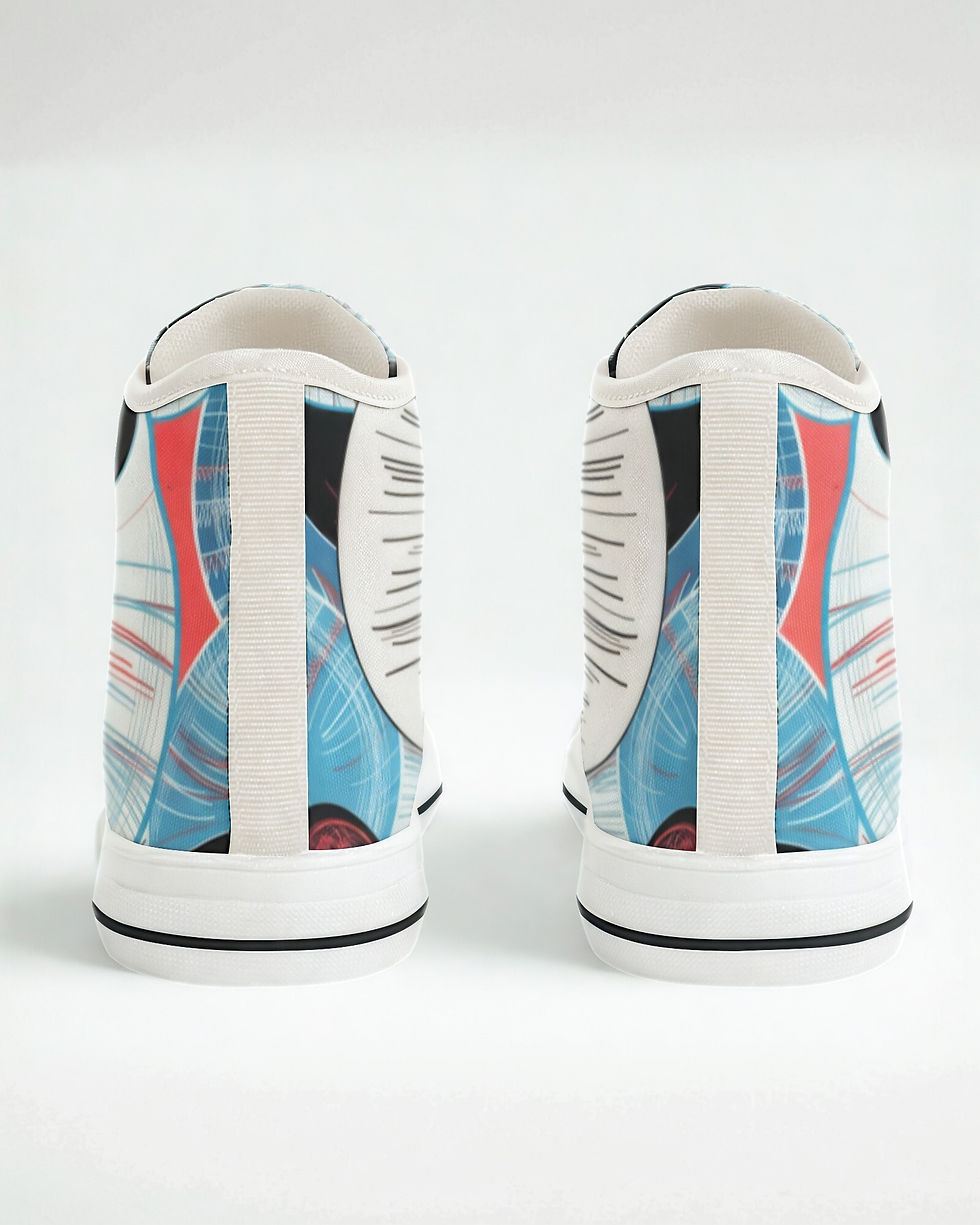 Thumbnail: Custom Printed Canvas Shoes
