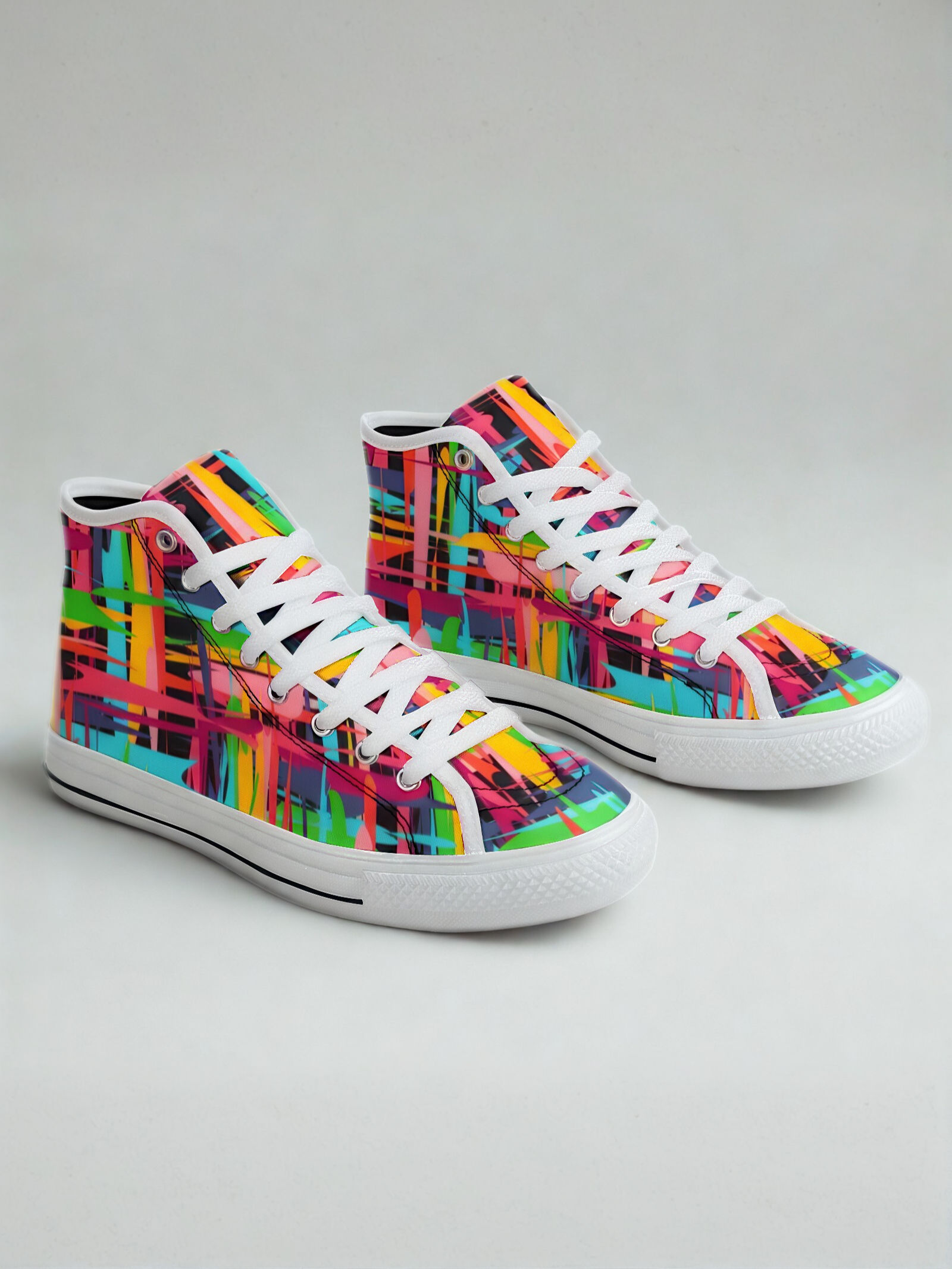 High Top Canvas Shoes