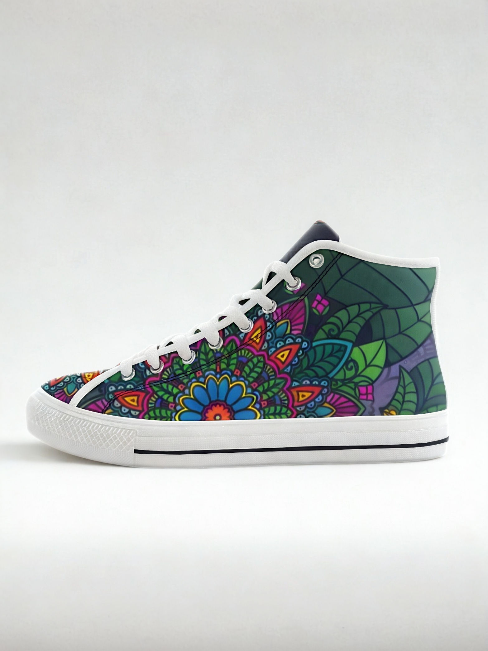 High Top Canvas Shoes