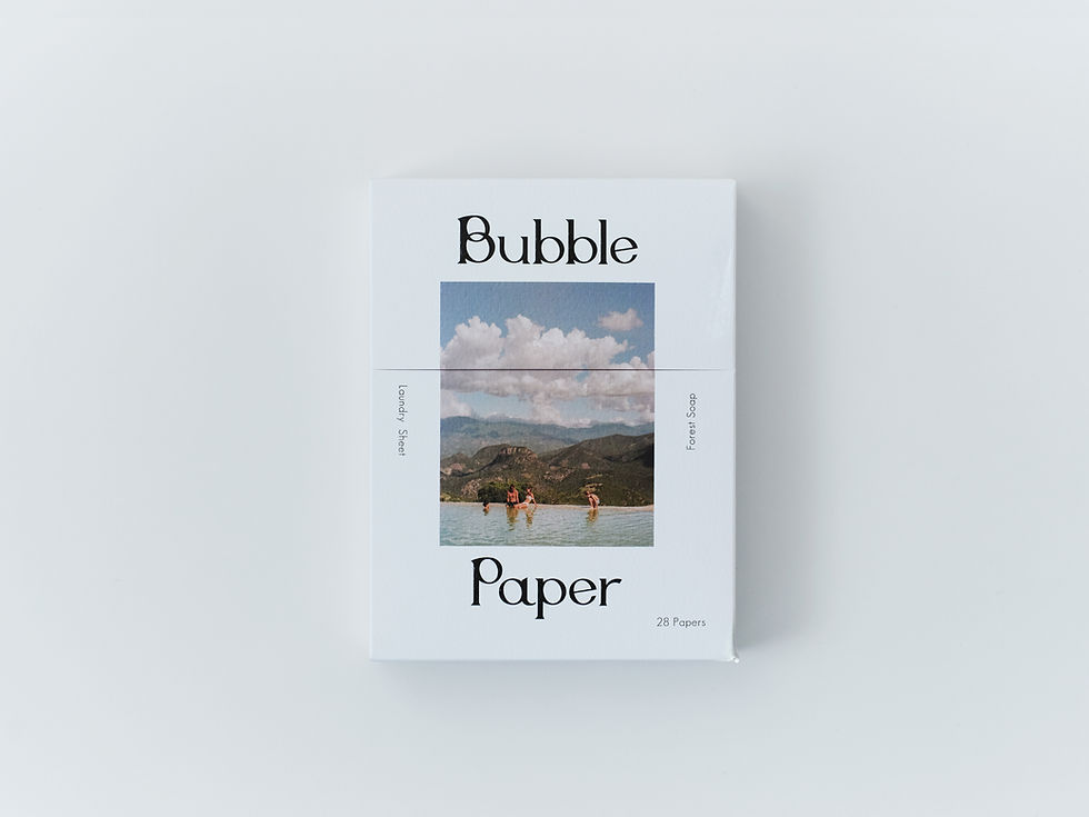 サムネイル： 〈訳あり〉Bubble Paper [Forest Soap]
