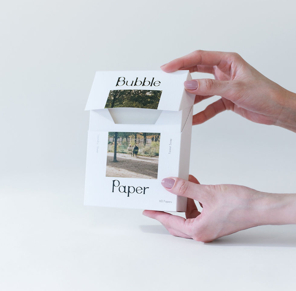 サムネイル： Bubble Paper [Forest Soap]（60枚入り）