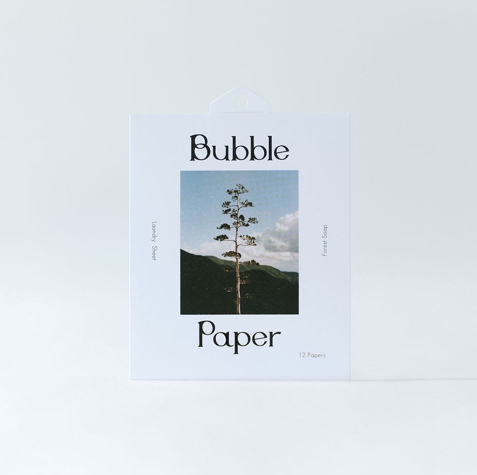 サムネイル： Bubble Paper [Forest Soap]（12枚入り）