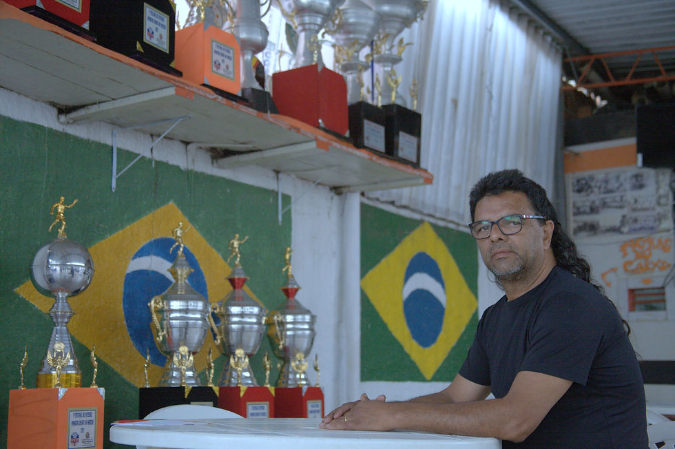 José Rodrigues Mendonça, conhecido como “Cabelo” Por Jane Amorim