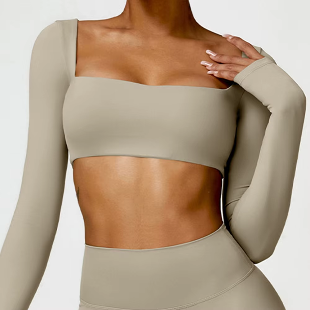 Seamless tank top in elastane