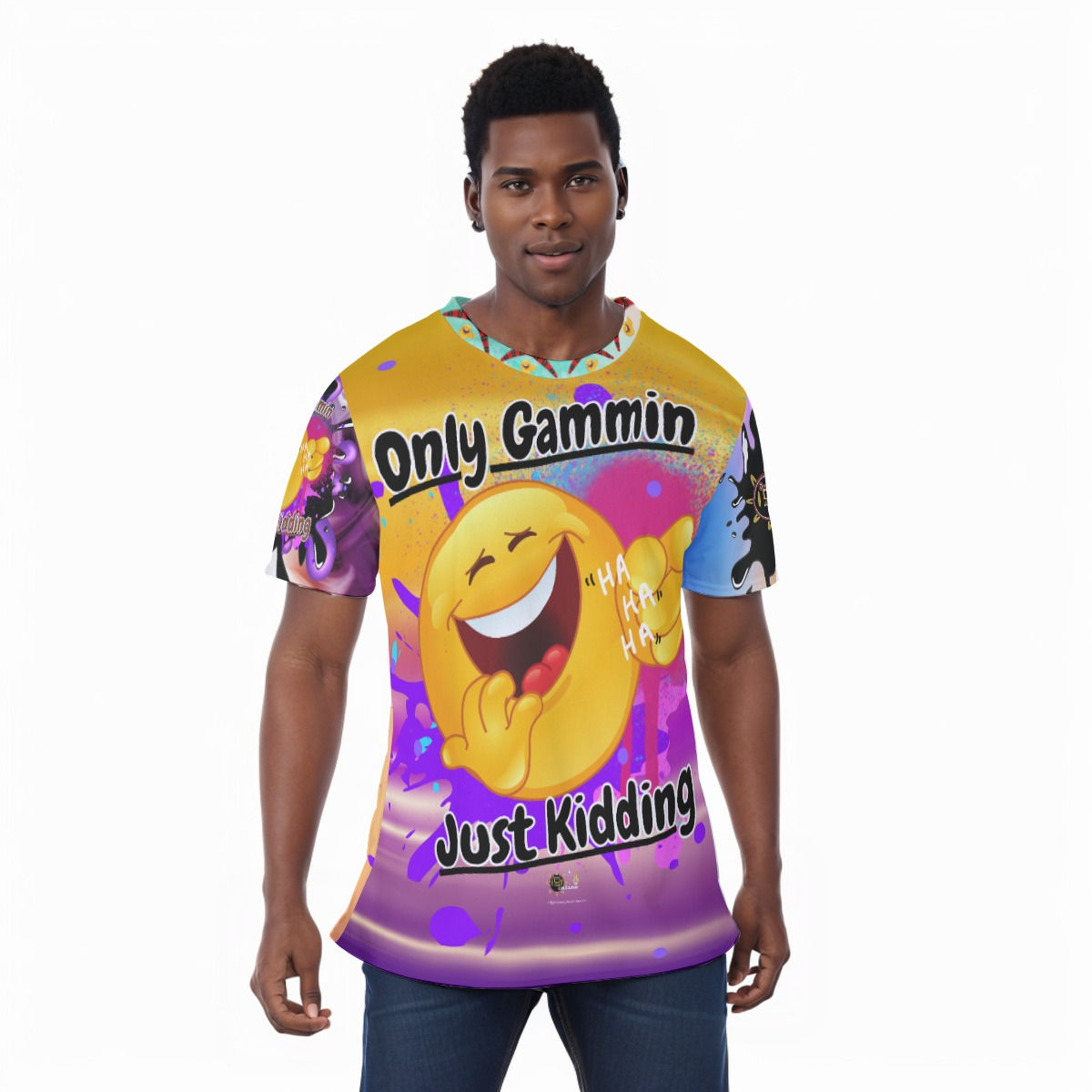 Unisex T-Shirt - Only Gammin(Bright Colours)