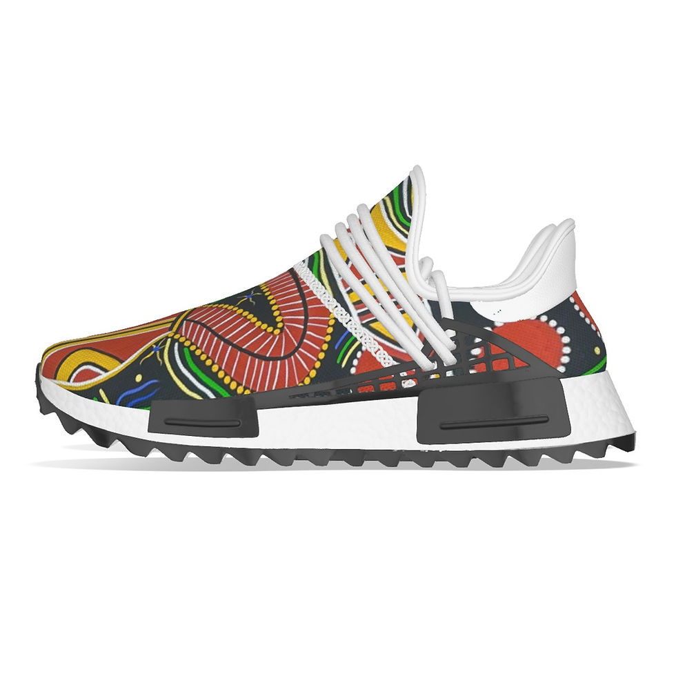 Thumbnail: Men's Mesh Sneakers - Creation Serpent