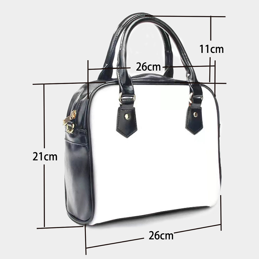 Thumbnail: Handbag With Single Shoulder Strap - Green Ants