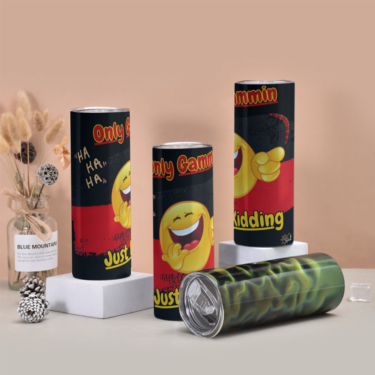 Tumbler with twinkle surface - Only Gammin