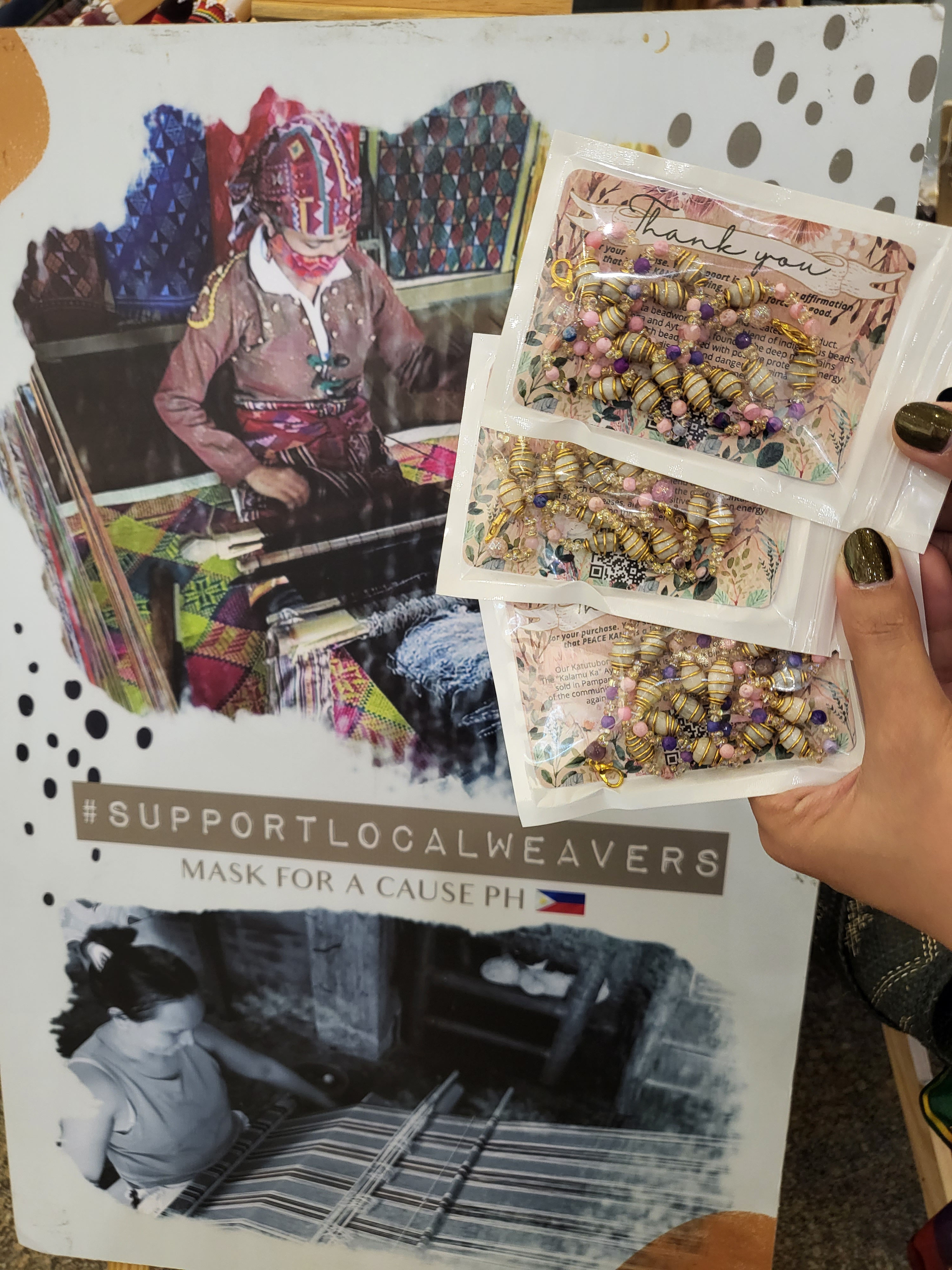 Beadworks (Mask straps, Bracelets and Necklaces)