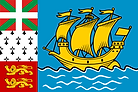 聖皮埃與密克隆群島(法國海外行政區) 國旗 Saint-Pierre and M