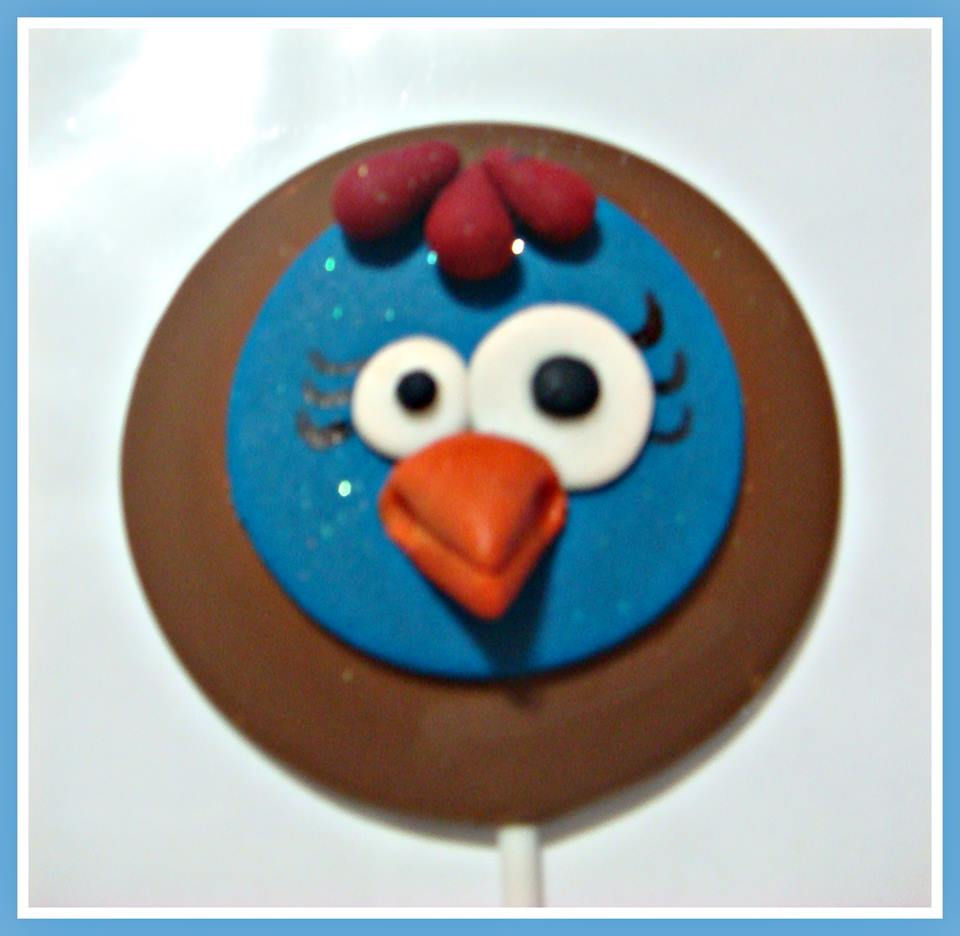 Miniatura: Pirulito De Chocolate Galinha Pintadinha e Sua Turma