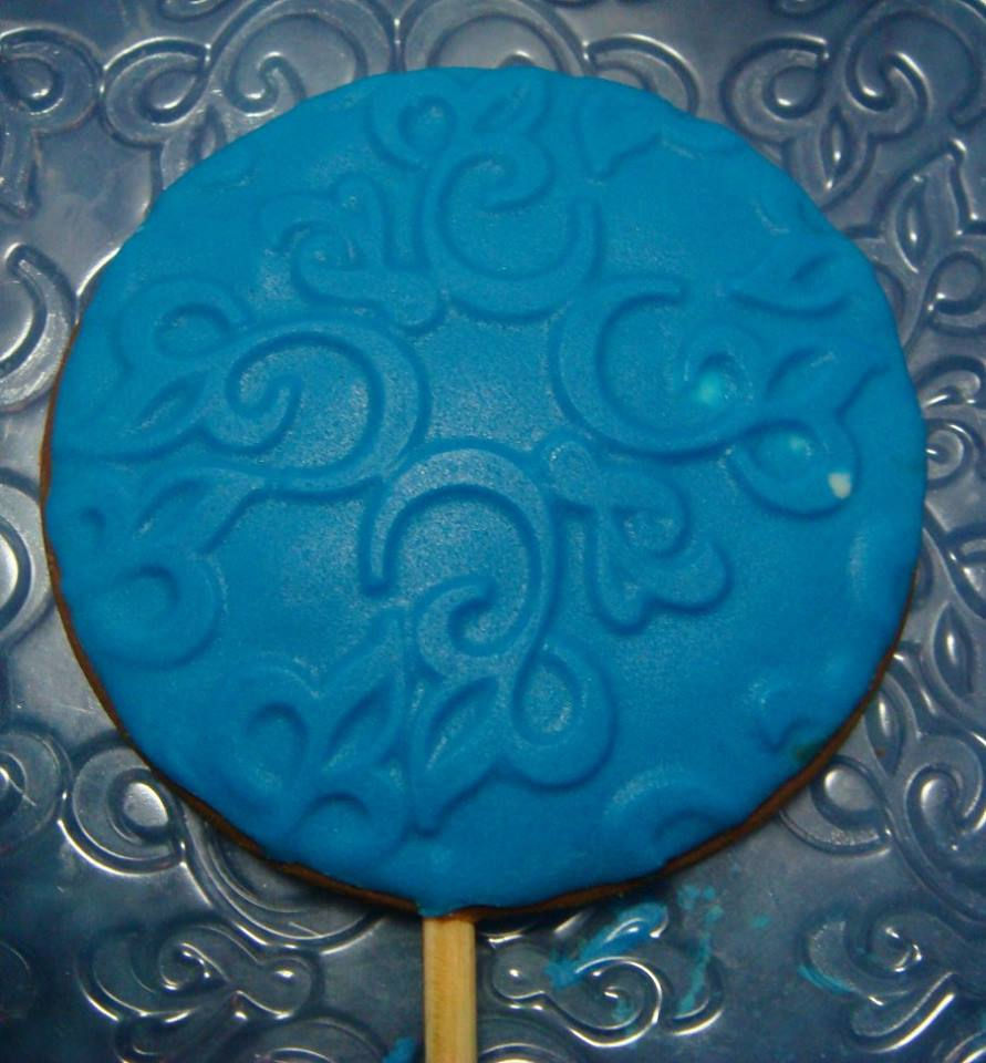 Miniatura: pirulitos tema frozen trabalhados