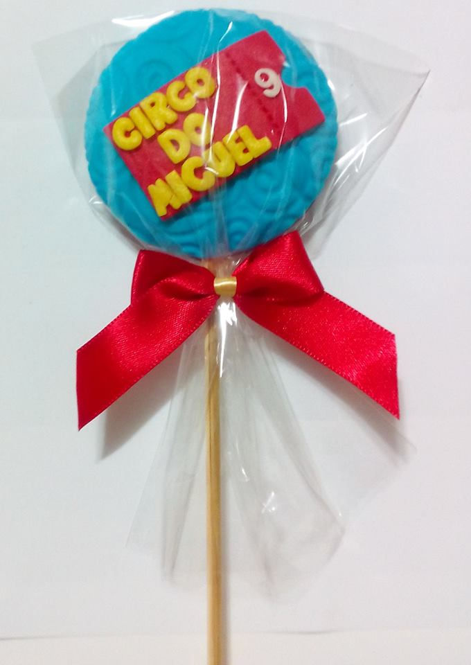 Miniatura: Pirulito De Chocolate Tema Circo 1  Varios Modelos (aqui)