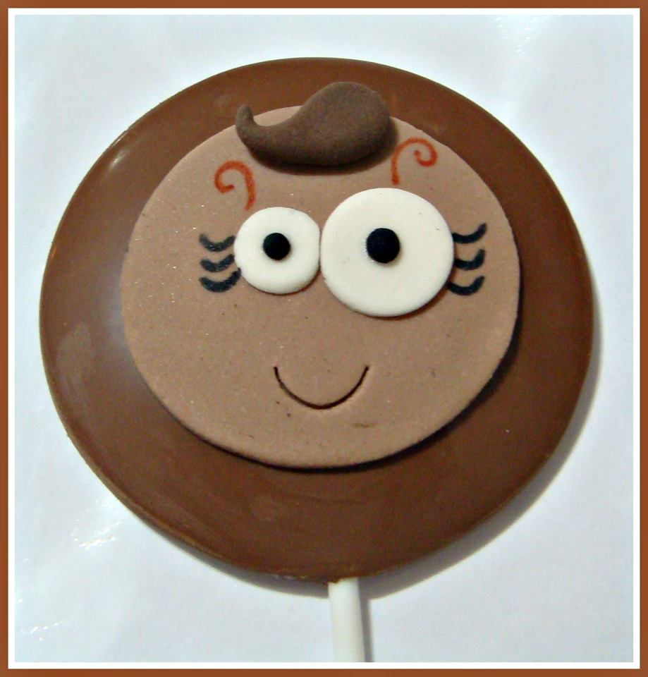 Miniatura: Pirulito De Chocolate Galinha Pintadinha e Sua Turma