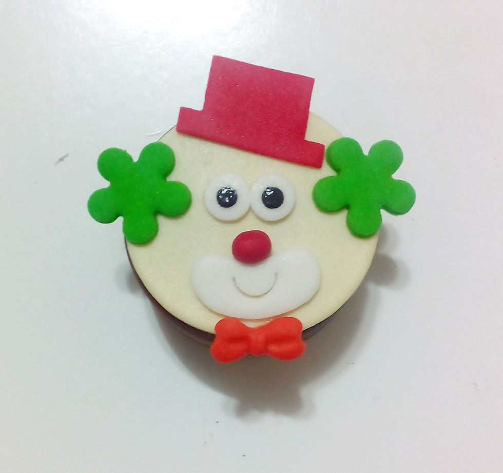 Miniatura: Mini pão de mel decorado tema circo varios modelos (aqui)