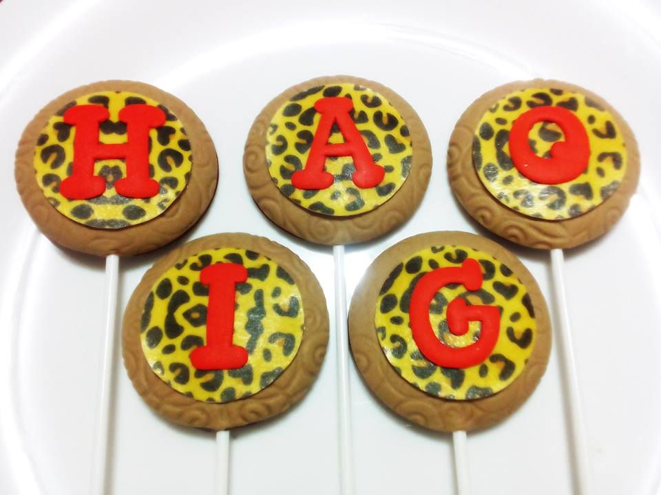 Miniatura: Pirulito De Chocolate Tema Safari Baby