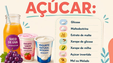Dica da Nutri: Atenção! Isso Também É Açúcar