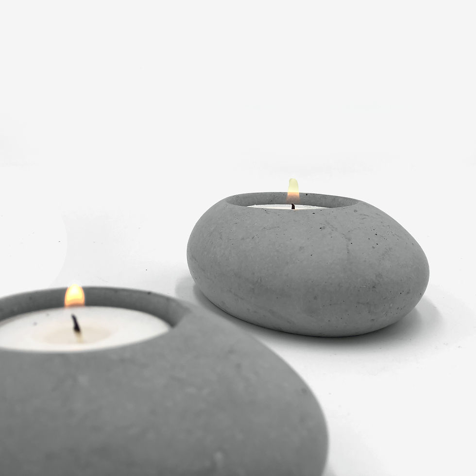 נר בטון חלוק נחל בית עלמין