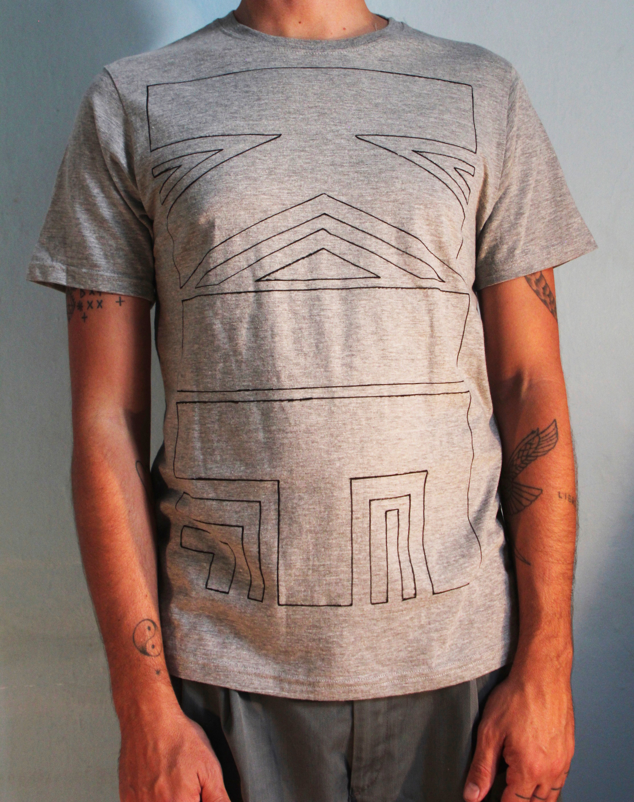 KIF Grey Loggo T