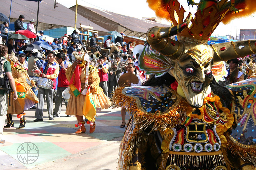 Diablo del carnevale di Oruro