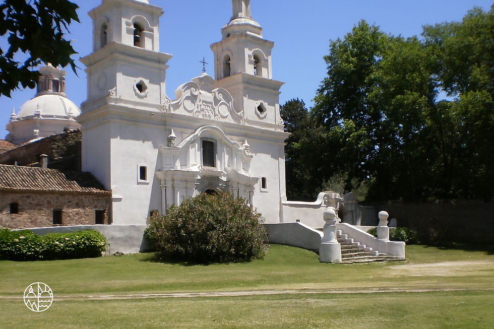 Chiesa di Santa Catalina in stile Barocco coloniale