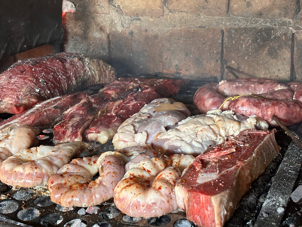 Asado: tipica carne di manzo cotta alla brace