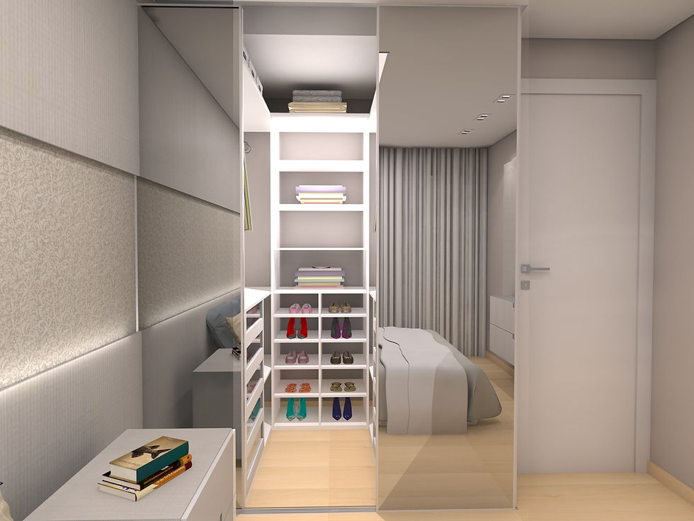 QUARTO DE CASAL E CLOSET