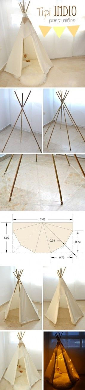 como fazer tipi indio