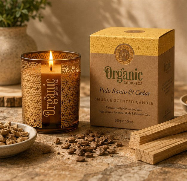 Palo Santo & Cedar Smudge Soy Candle