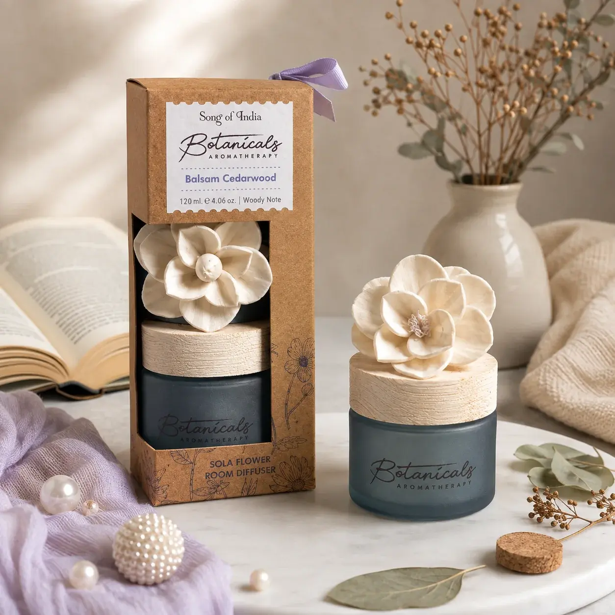 Balsam Cedarwood Sola Flower Diffuser