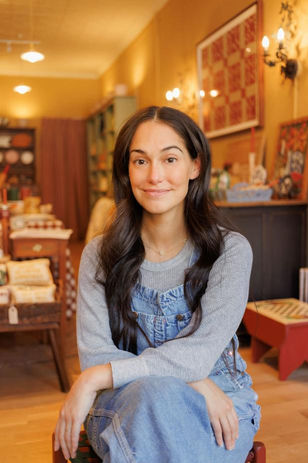 Entrepreneur and antique store owner Audrey Gelman