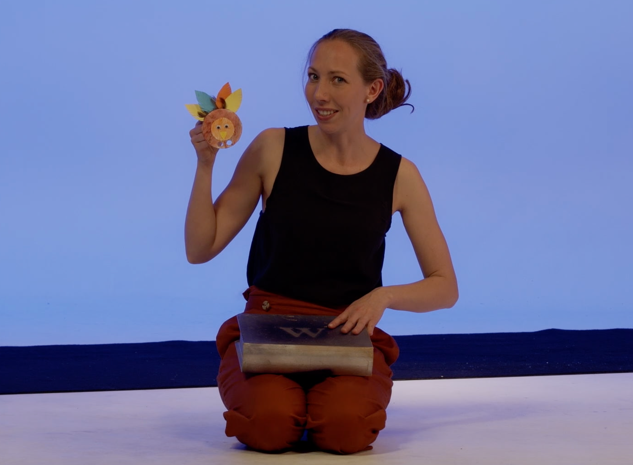 Seven Drops of Water Puppet Template