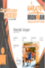 Urkunde Ironman Austria