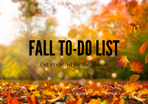 Fall 2026 To-Do List