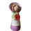 Thumbnail: Birth Flower Ceramic Lady Ornaments - Handmade - Keepsakes