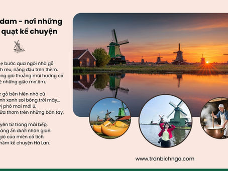 Zandam - nơi những cánh quạt kể chuyện