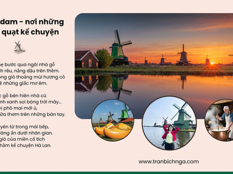 Zandam - nơi những cánh quạt kể chuyện