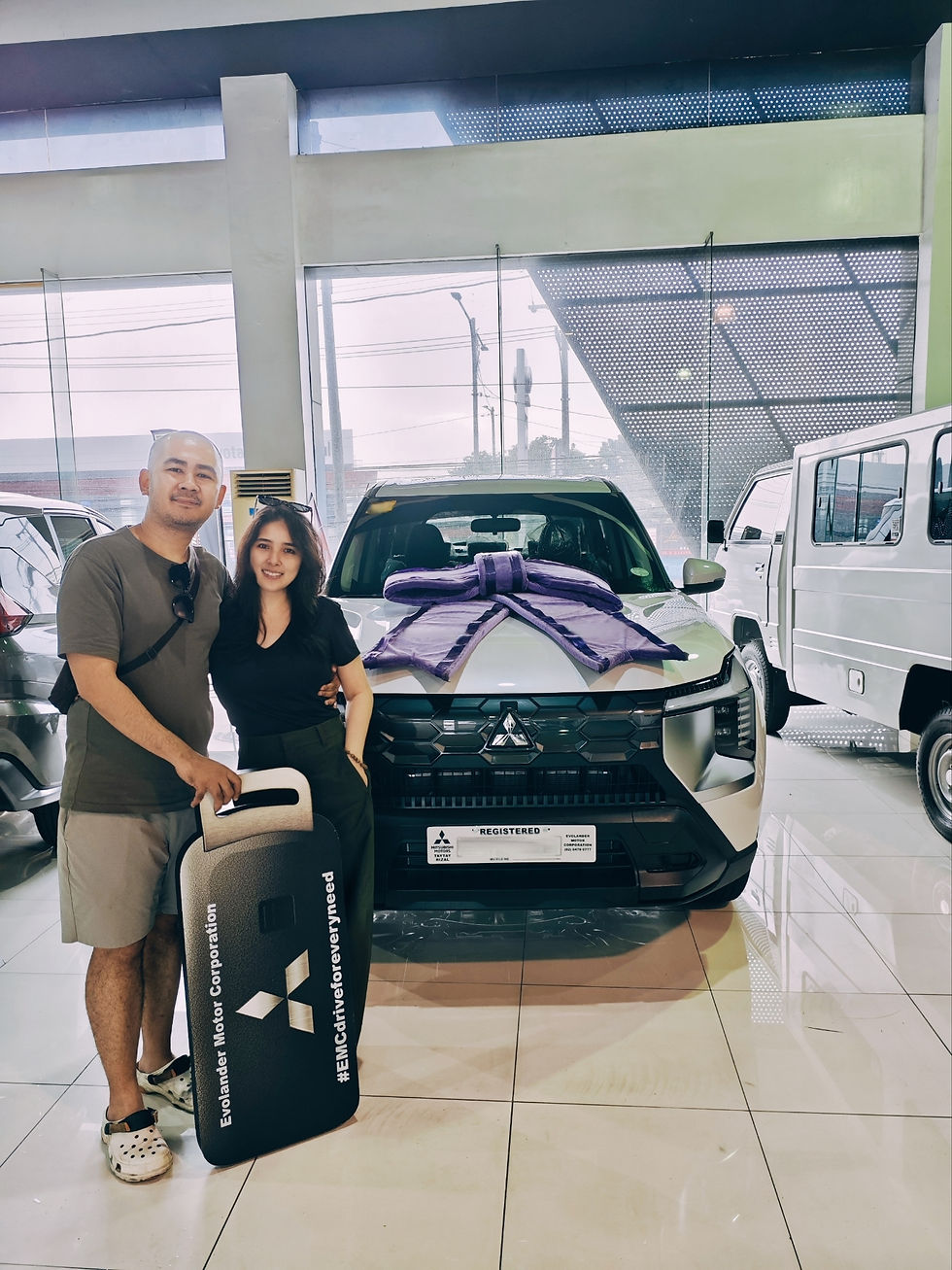 Introducing our hard-earned SUV, we named her: "Una" (as in, the first). She is just the beginning of this beautiful chapter. Manifesting for more blessings to come! ✨🚗 