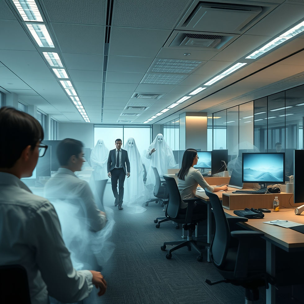 ghosts throughout the workplace