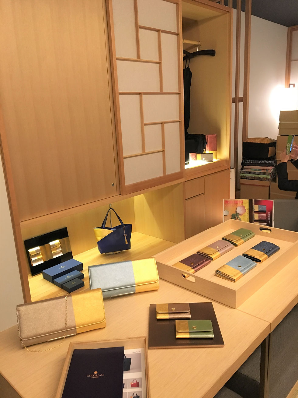 ホテルカンラ京都 伝統工芸展示2019
